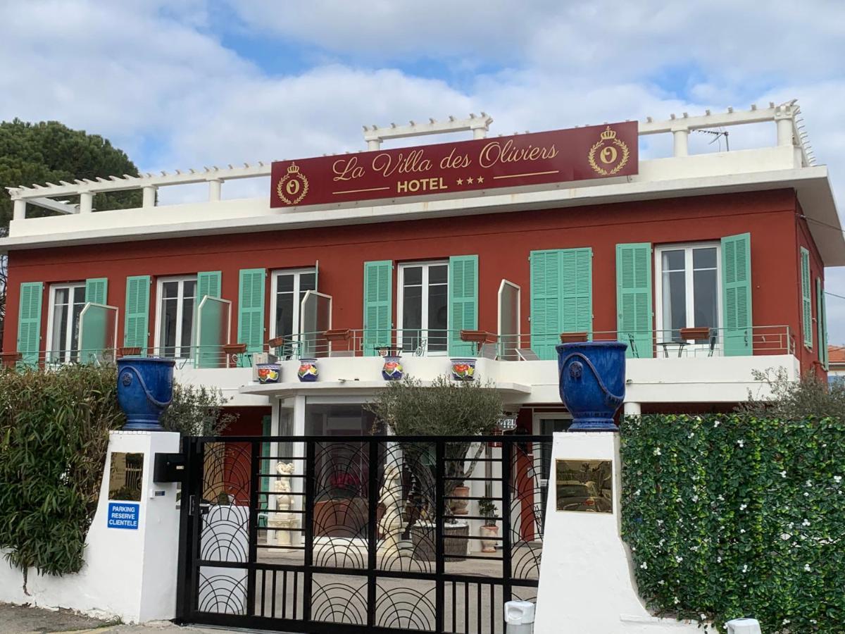 Hotel La Villa Des Oliviers Cagnes-sur-Mer Exterior foto